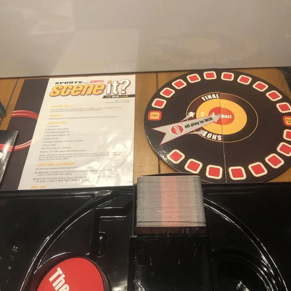 Sports ESPN Scene It? The DVD Game The Premiere Sports Trivia Game